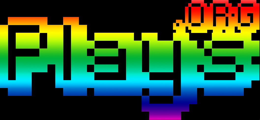 plays.filmscomplets.org logo in rainbows.
