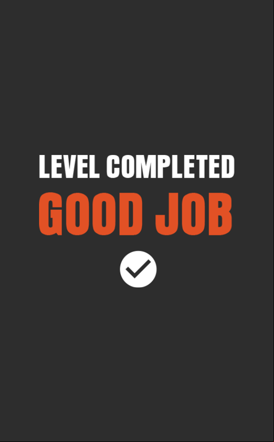 10 Differences Game Level Completed Screenshot.