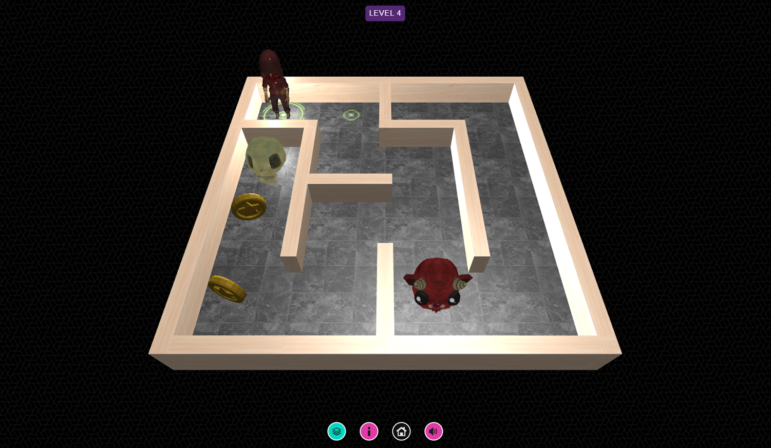 3D Maze And Ninja Game Next Level Screenshot.