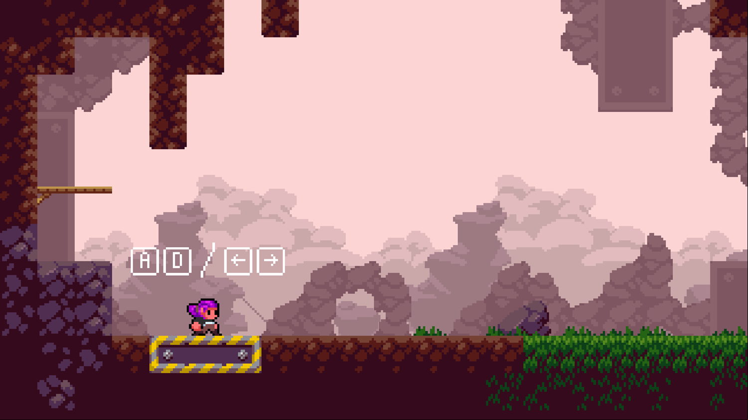A Keys Path Game Start Screenshot.