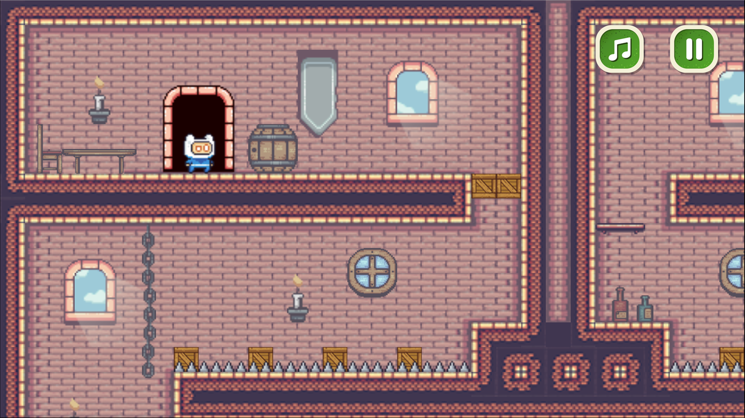 Adventure Platformer Game Screenshot.