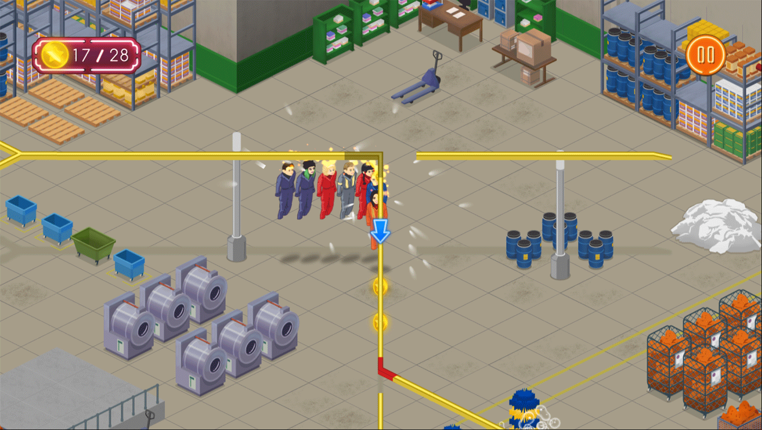 Adventures in Babysitting Game Screenshot.