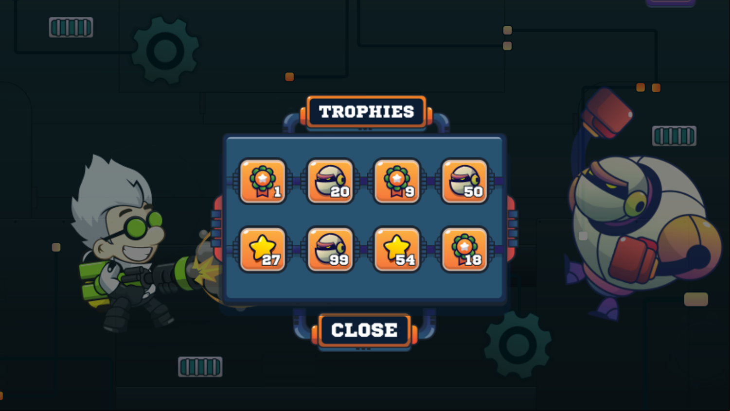 AI Gone Astray Game Achievements Screen Screenshot.