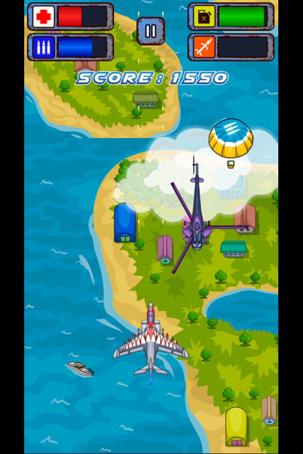 Air Warfare Game Screenshot.