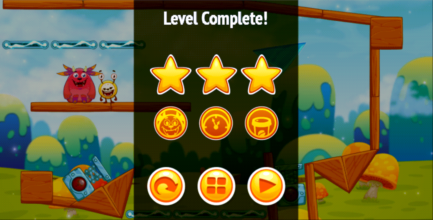 Alarmy Level Complete Screen Screenshot.