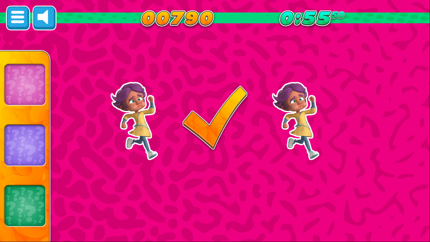 Alice and Lewis Find It Game Find One Complete Screenshot.