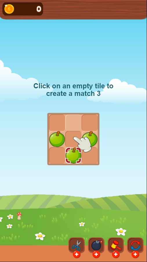 Alice's Harvest Game How To Play Screenshot.