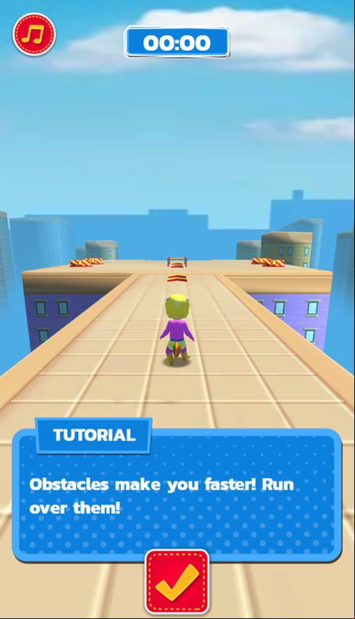 Alvin Super Run Book Game Instructions Screenshot.