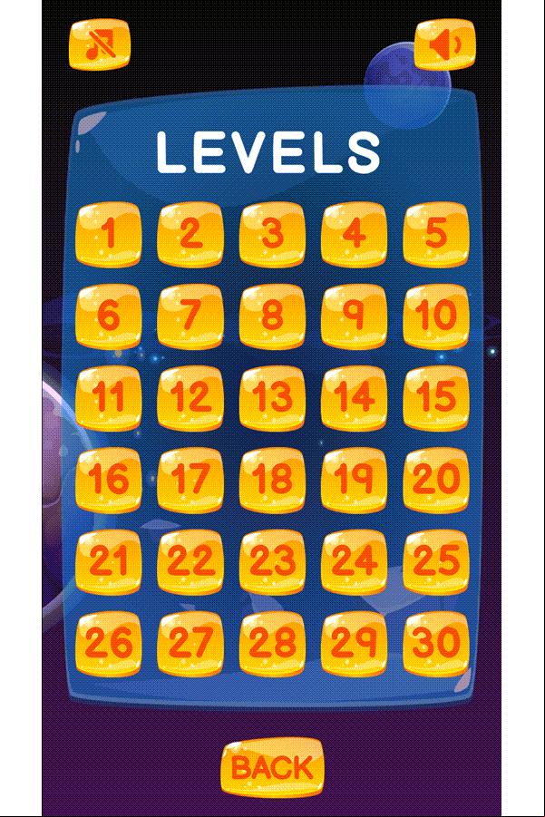 Among Rescue Level Select Screenshot.