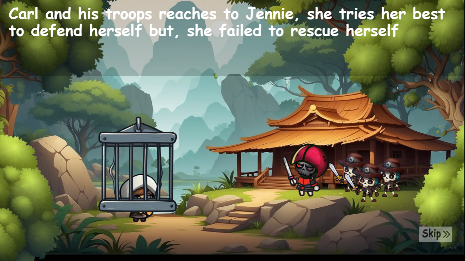 Angel of Archer Game Story Jennie Kidnapped Screenshot.