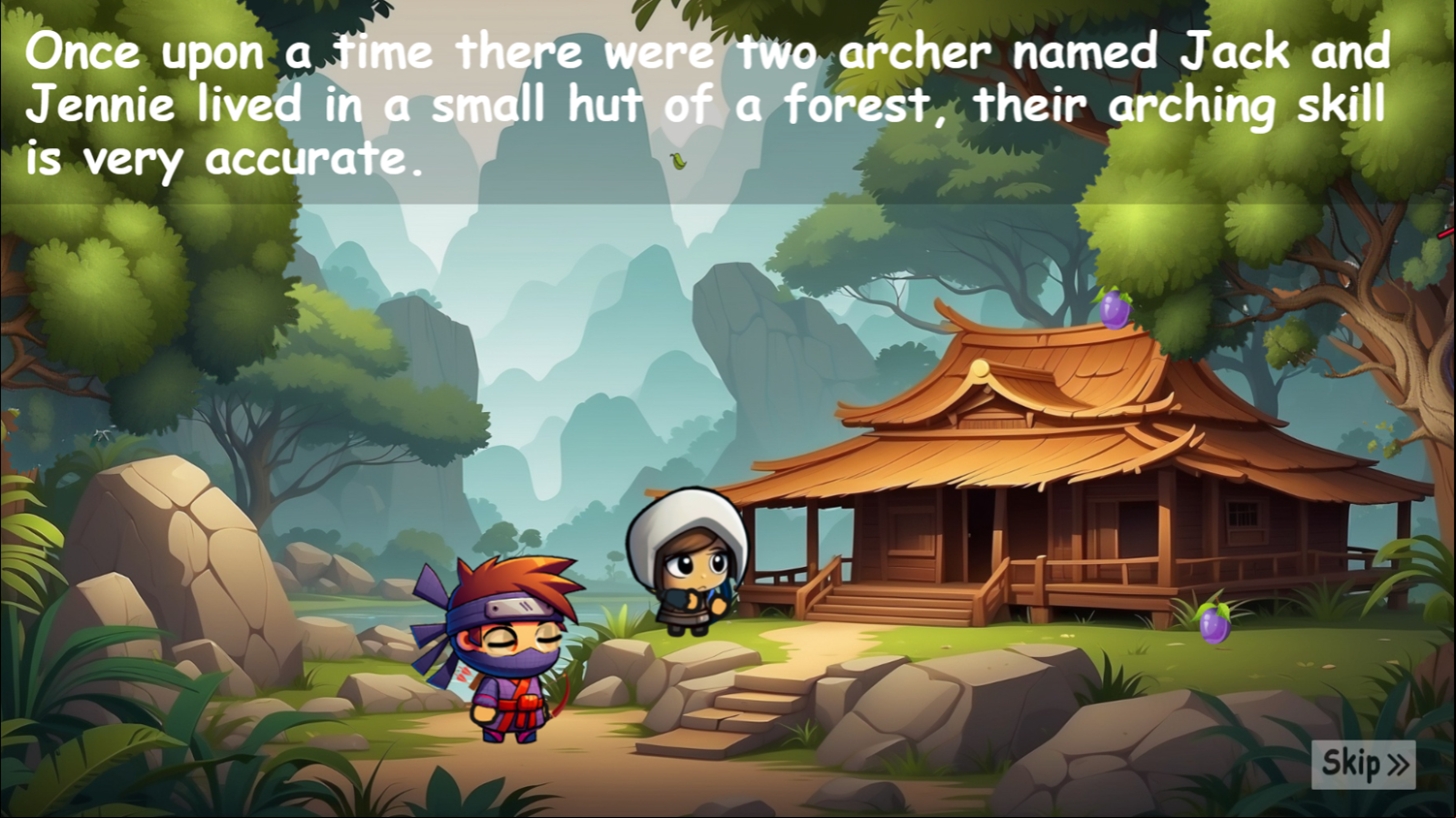 Angel of Archer Game Story Screenshot.