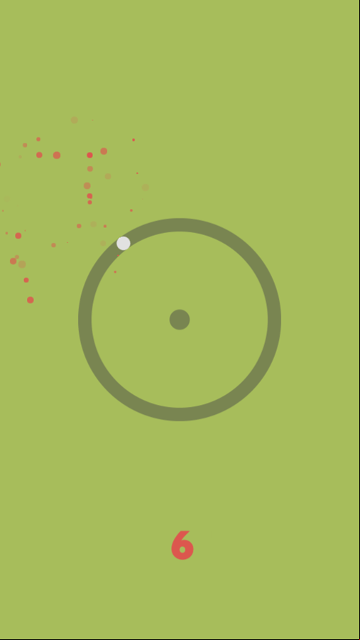 Angle Shot Game Over Screenshot.