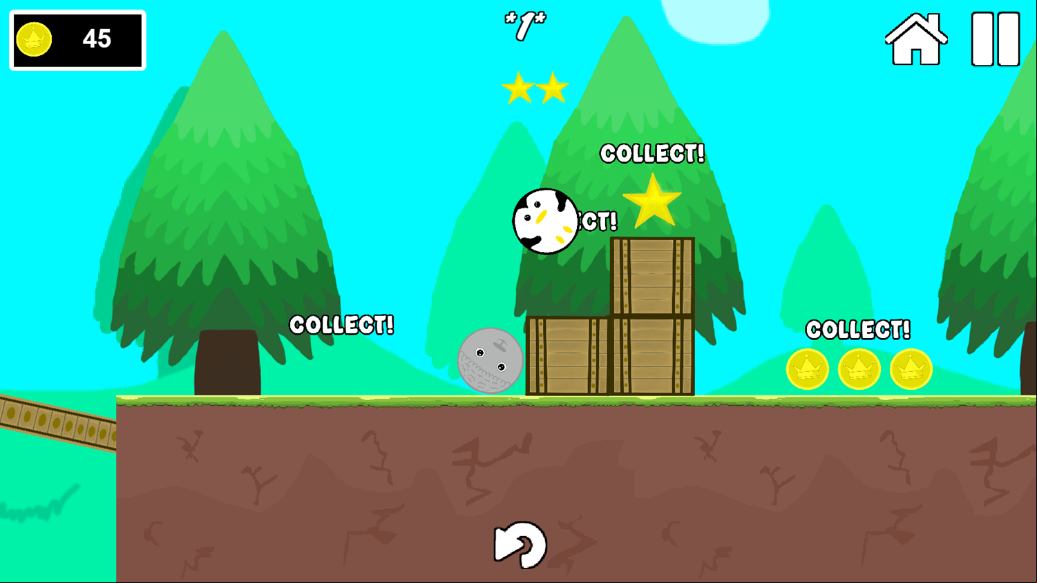 Animals Party Ball Game Play Screenshot.