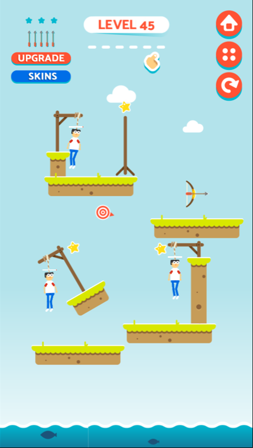 Arrow Shooter Game Screenshot.