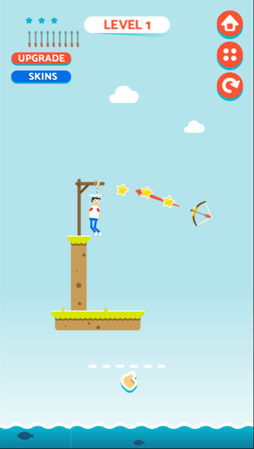 Arrow Shooter Game How to Play Screenshot.