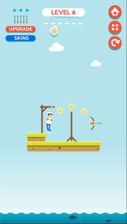 Arrow Shooter Game Obstacle Screenshot.