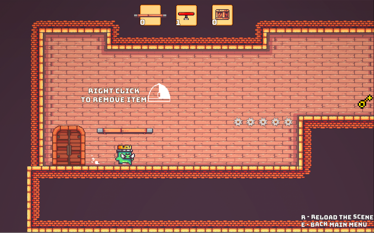 Back and Forth Game Level Play Screenshot.
