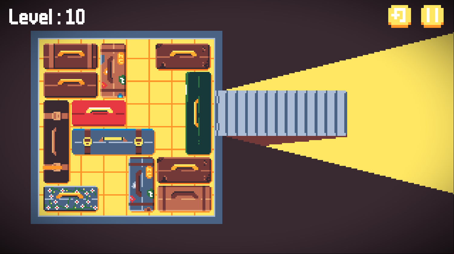 Baggage Reclaim Game Level Progress Screenshot.