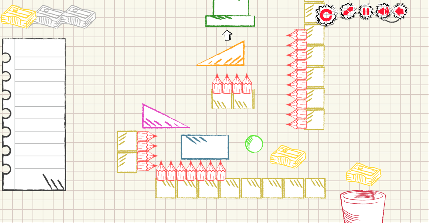 Ball in the Cup Game Screenshot.