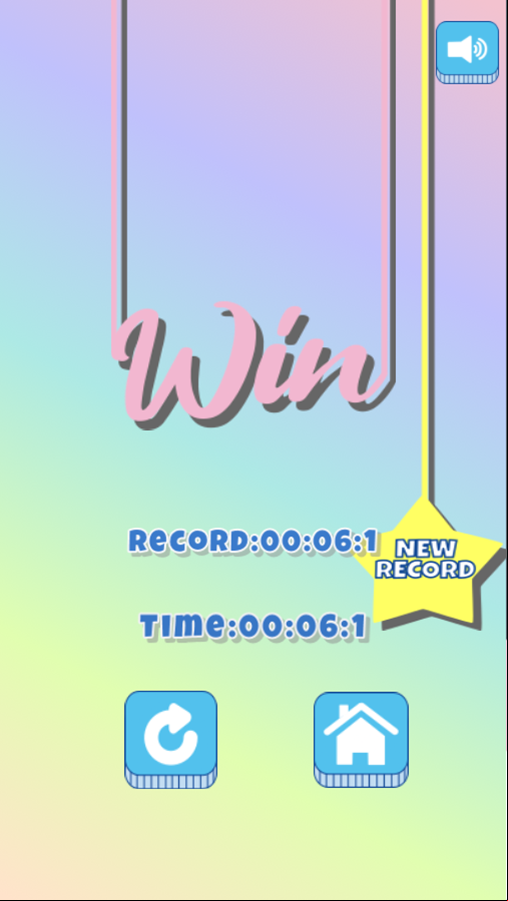 Balloon Pop Game Race Record Screenshot.