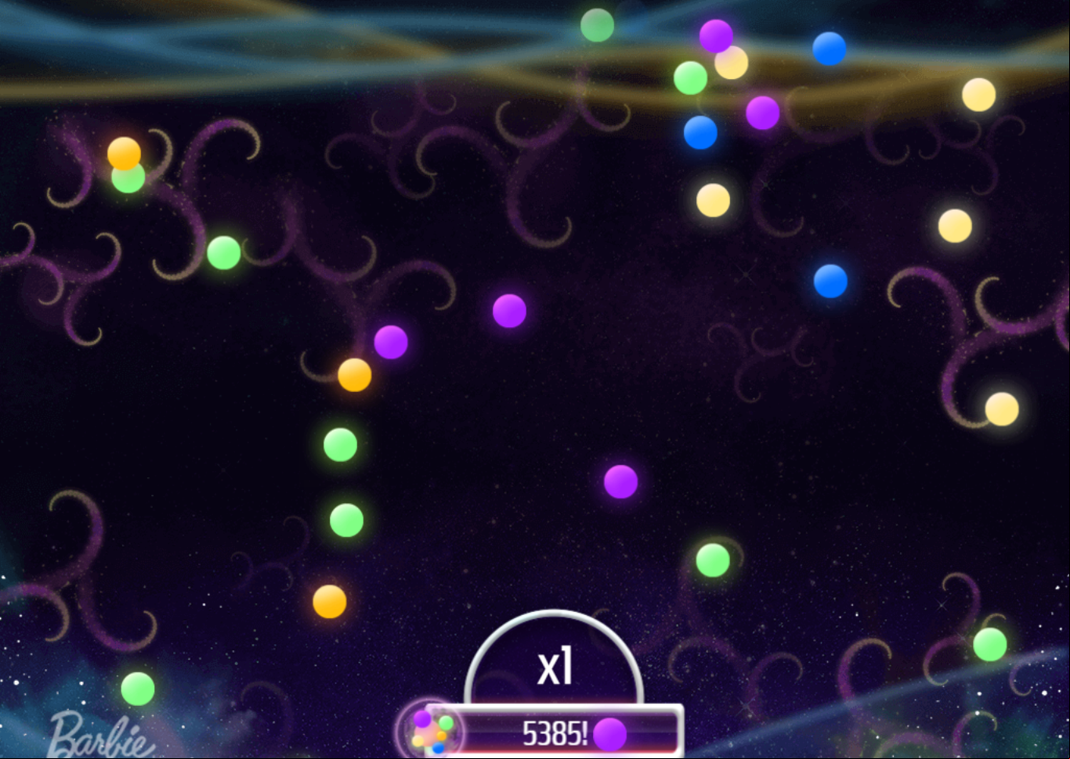 Barbie Star Light Adventure Game Minigame Play Screenshot.