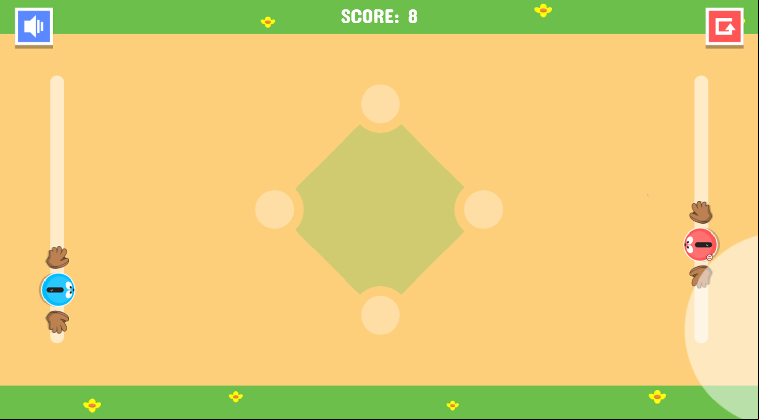 Baseball Game Score Points Screenshot.