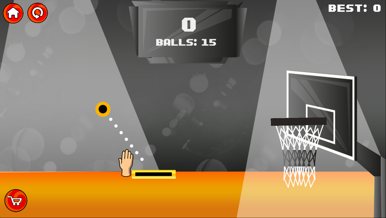 Basket New Era Game How To Play Screenshot.