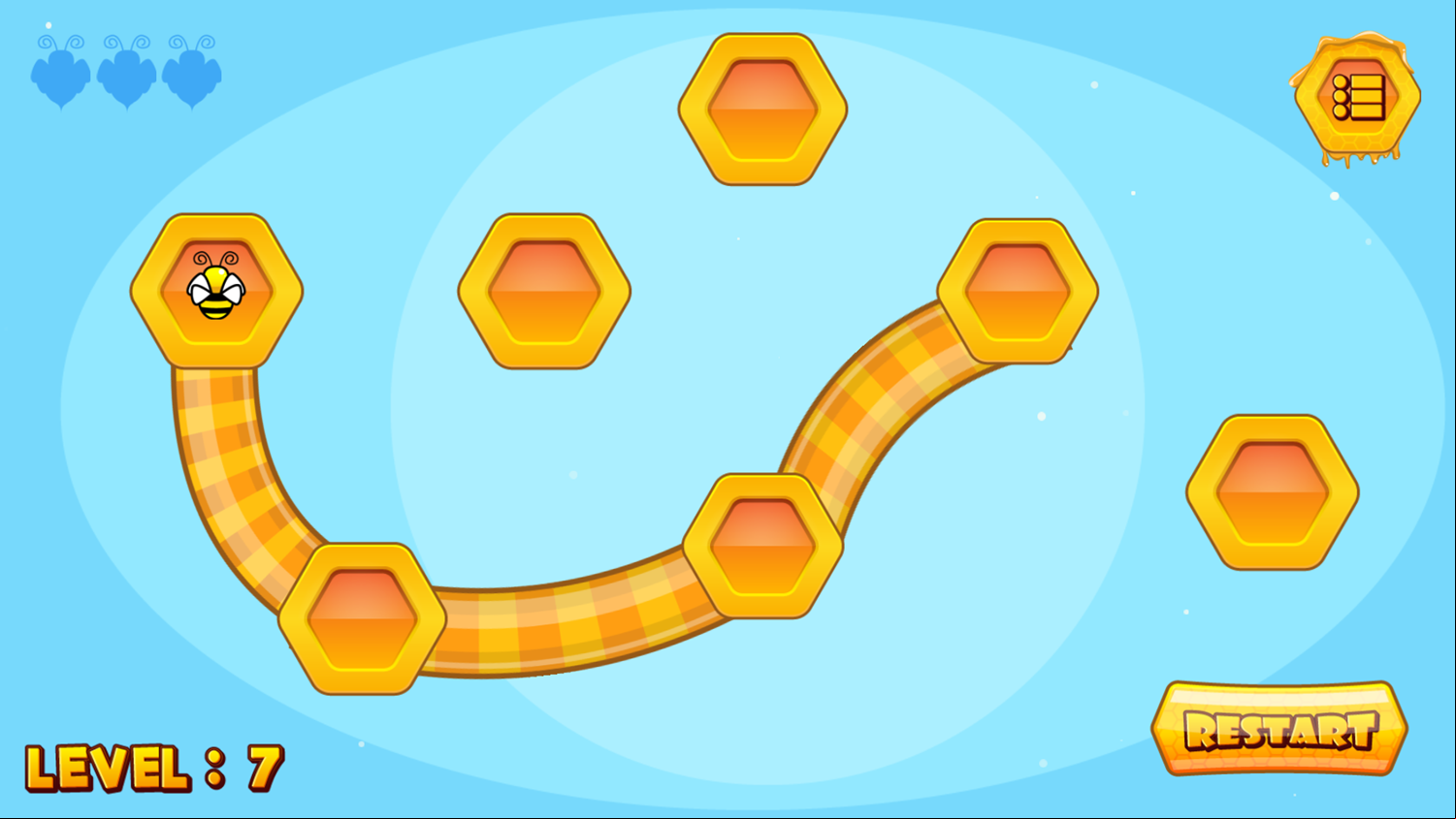 Beepio Game Level 7 Screenshot.