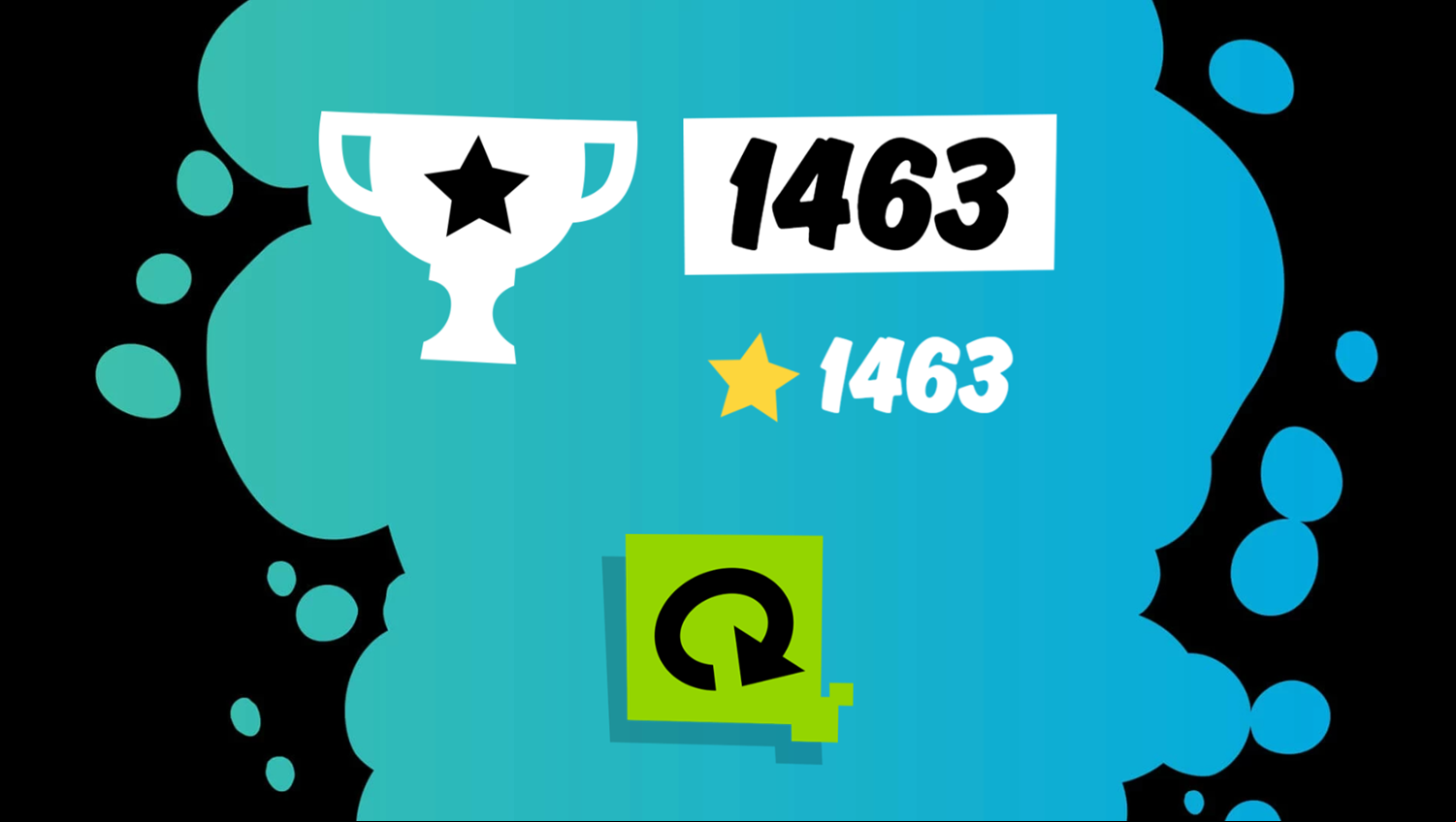 Ben 10 XLR8 Avoid Game  Score Screenshot.