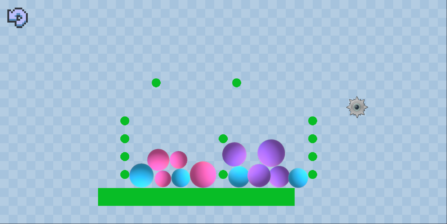Blade Balloon Game Level Challenge Screenshot.