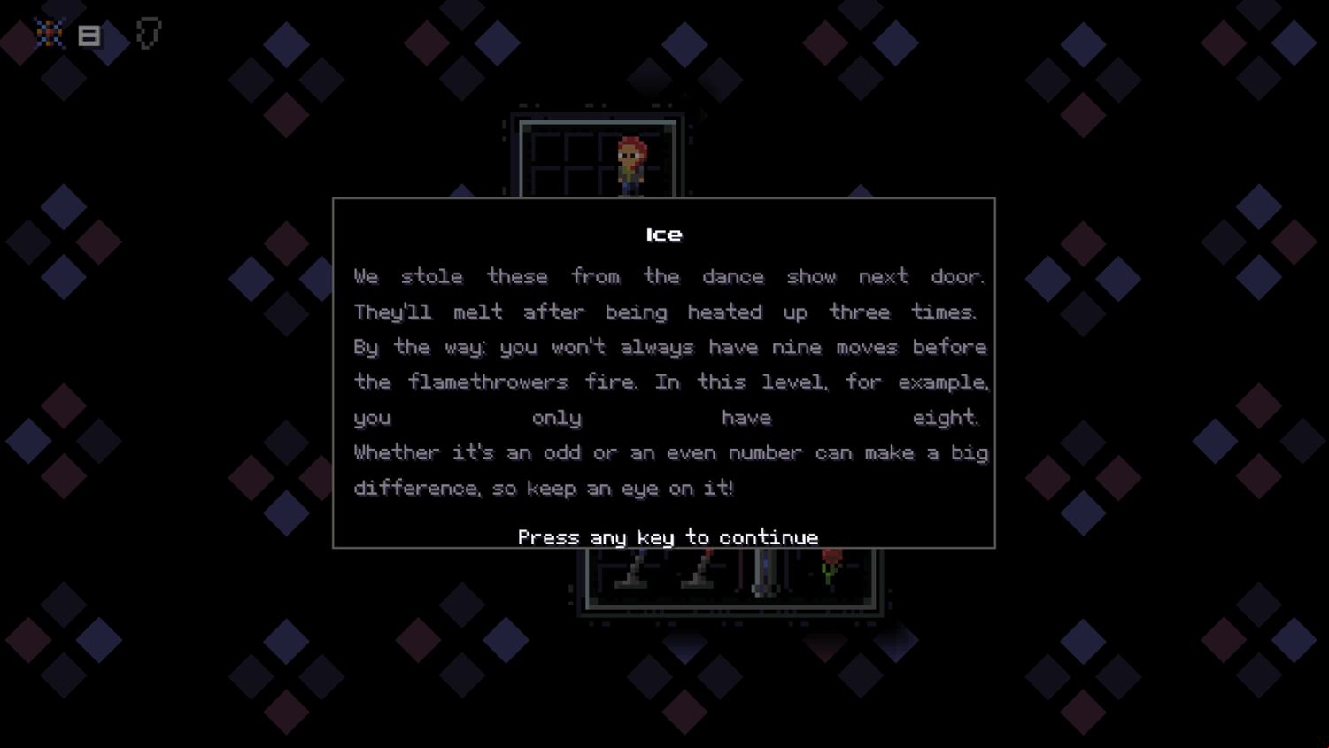 Blaze of Affection Game Ice Screen Screenshot.