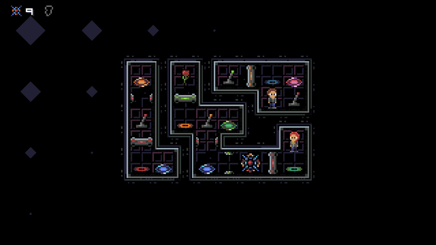 Blaze of Affection Game Level 4 Quantum Romance Screenshot.