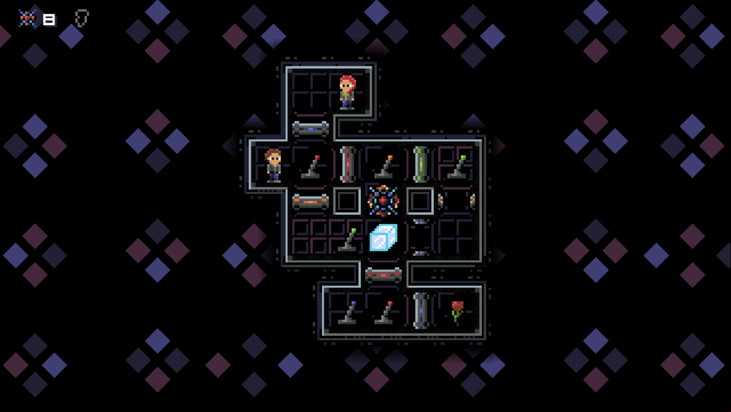 Blaze of Affection Game Level 6 Romance on Ice Screenshot.