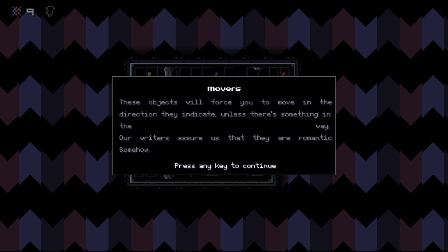 Blaze of Affection Game Movers Screen Screenshot.