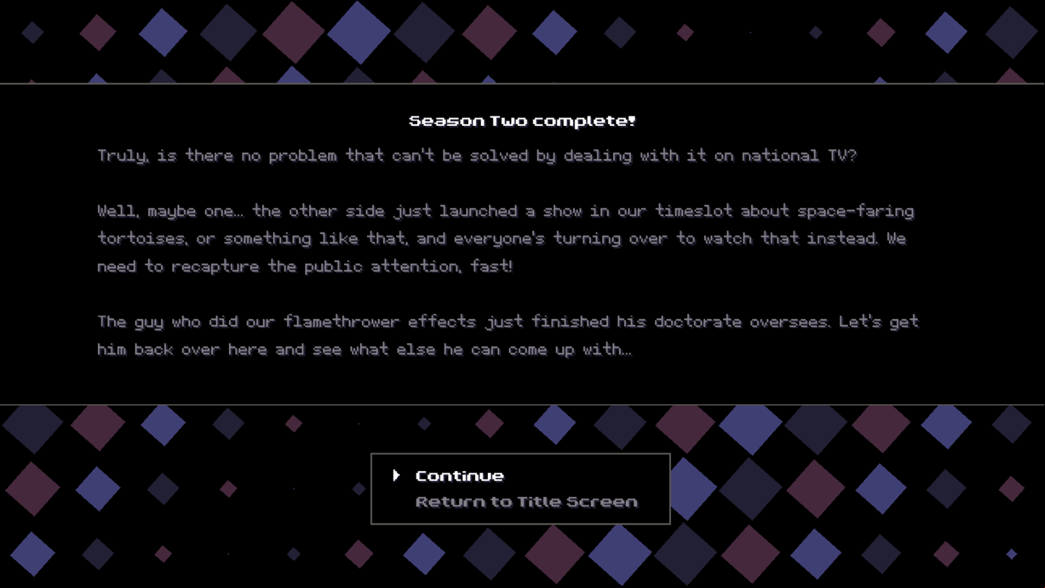 Blaze of Affection Game Season Two Complete Screen Screenshot.