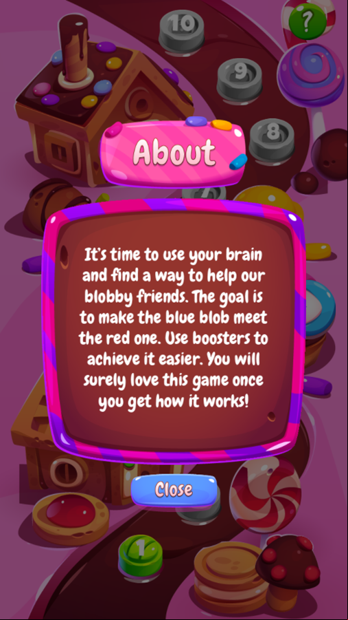 Blob Lover Game About The Game Screenshot.