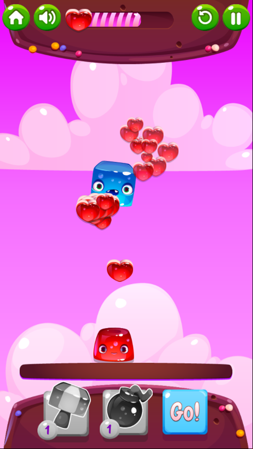 Blob Lover Game Play Screenshot.