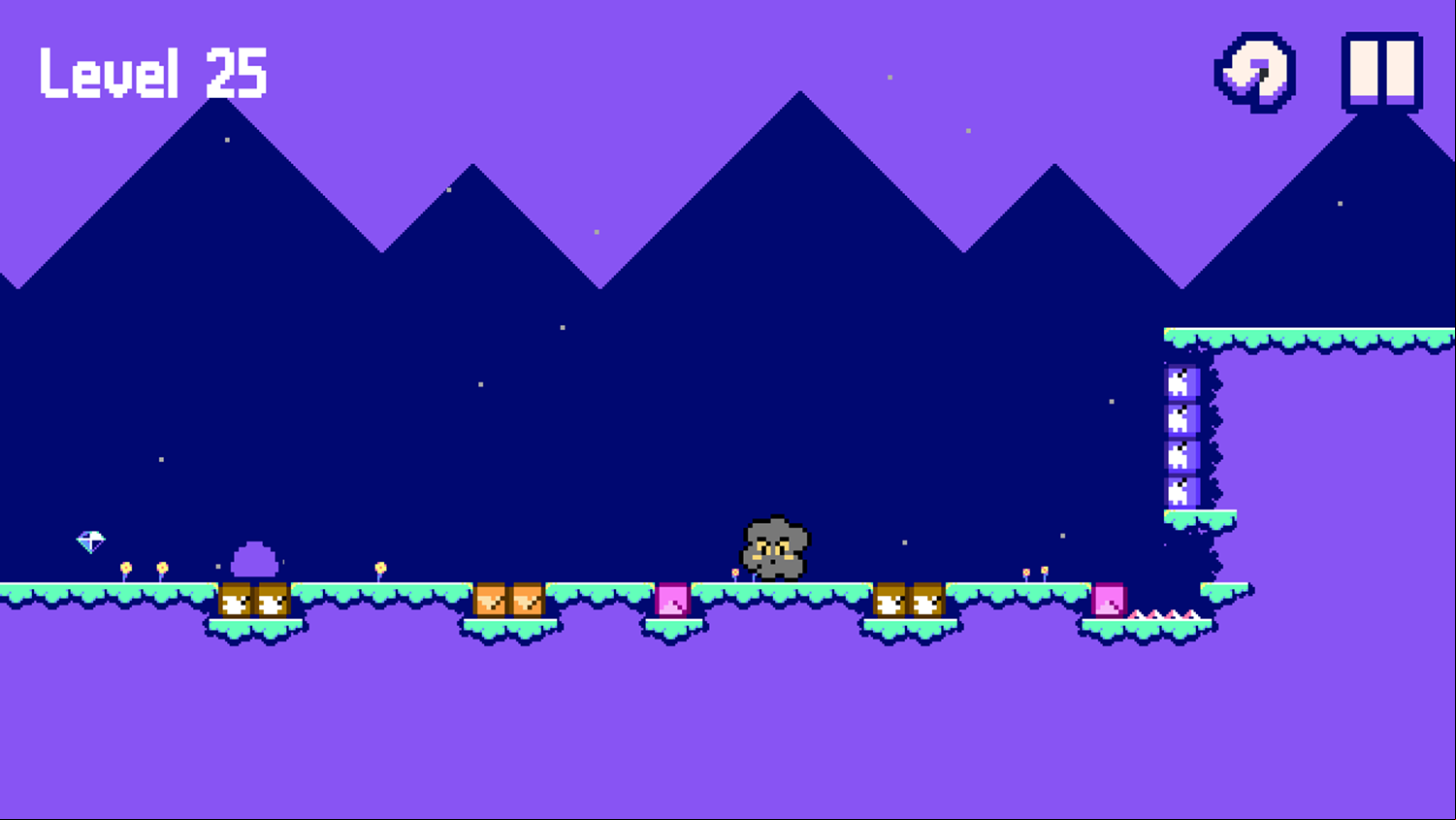Blob Puzzle Game Final Level Screenshot.