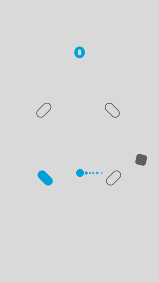 Blue Corner Game Start Screenshot.