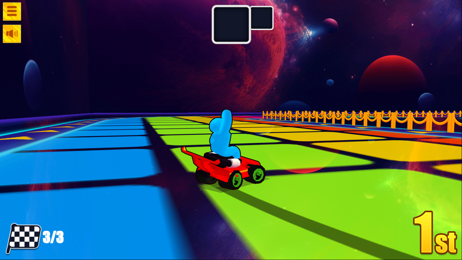 Boom Wheels Game Level Progress Screenshot.