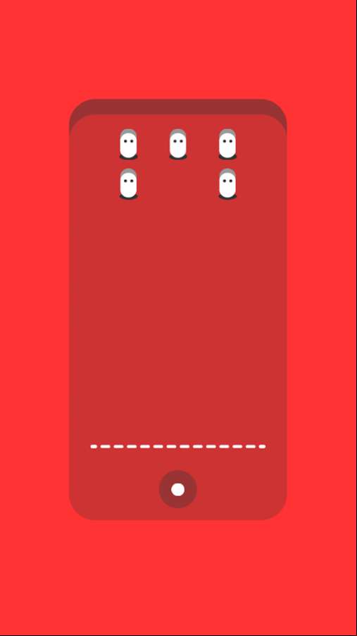 Bouncy Ball Game Start Screenshot.