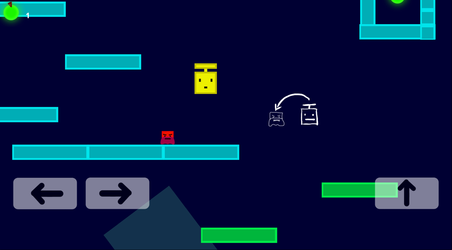 Box Journey Game Level Play Screenshot.