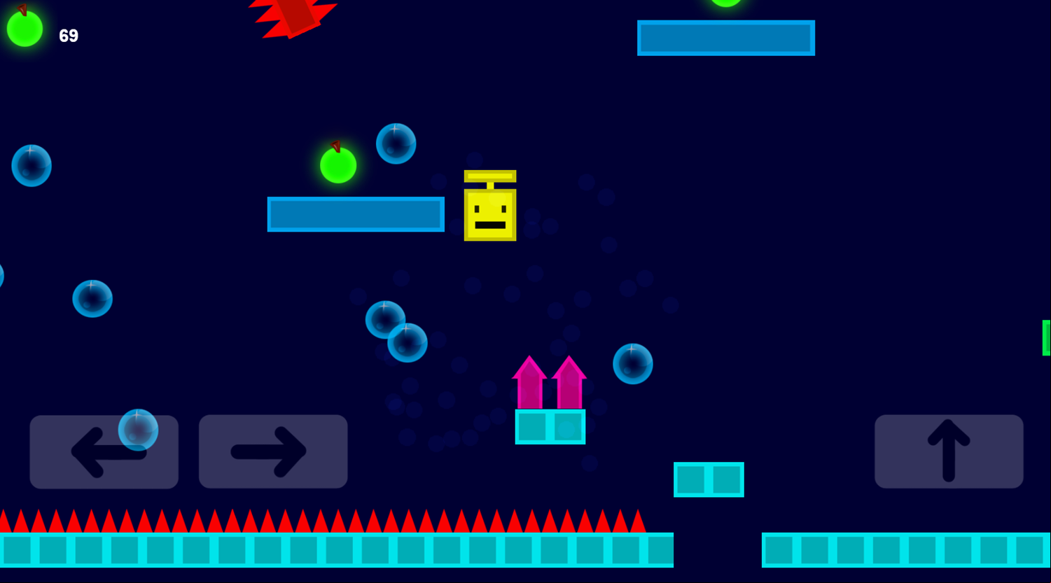 Box Journey Game Level Progress Screenshot.