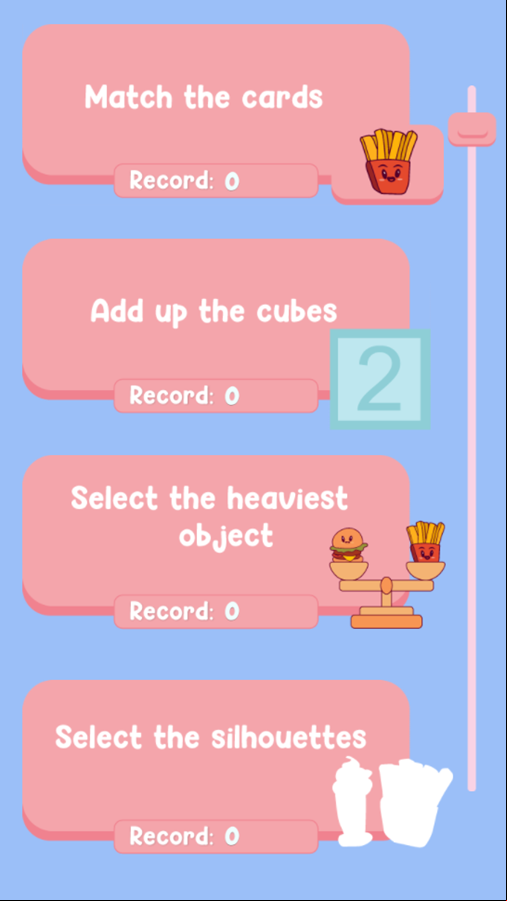 Brain Academy Game Training Screenshot.
