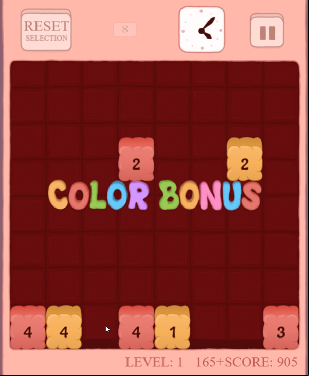 Braine Game Level Play Screenshot.