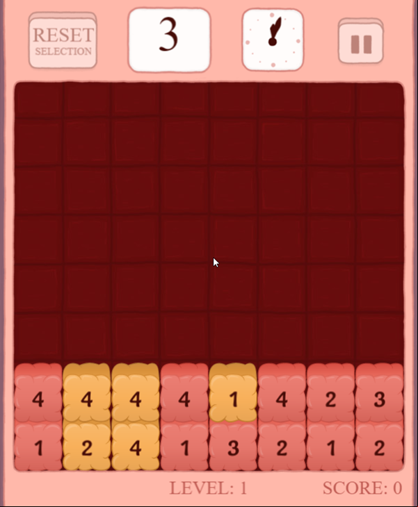 Braine Game Level Start Screenshot.