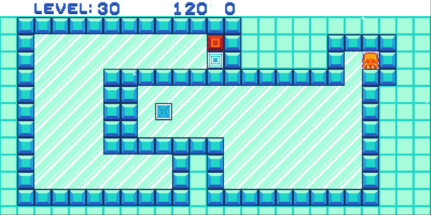 Breaking The Ice Game Final Level Screenshot.