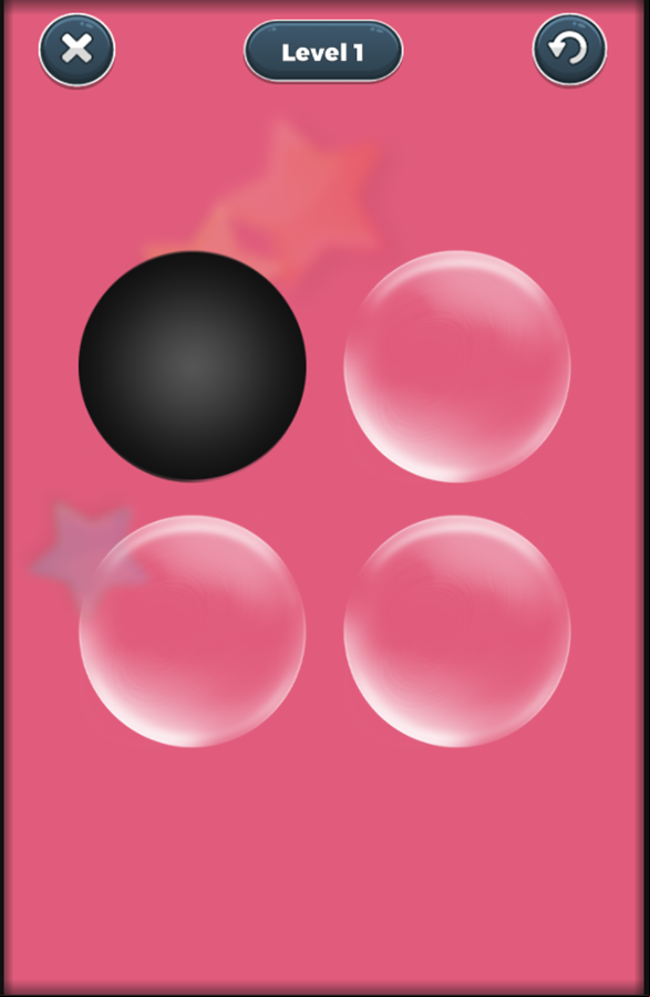 Bubble Path Game Screenshot.