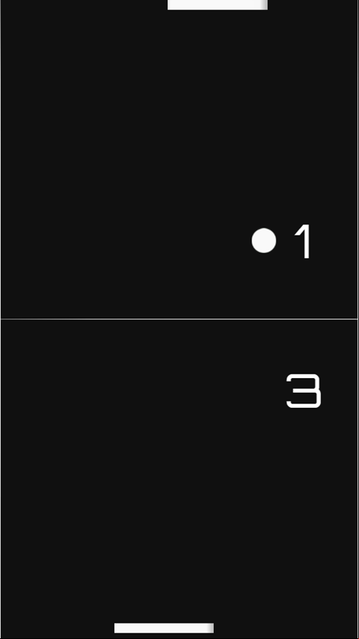 BW Ping Pong Game Play Screenshot.