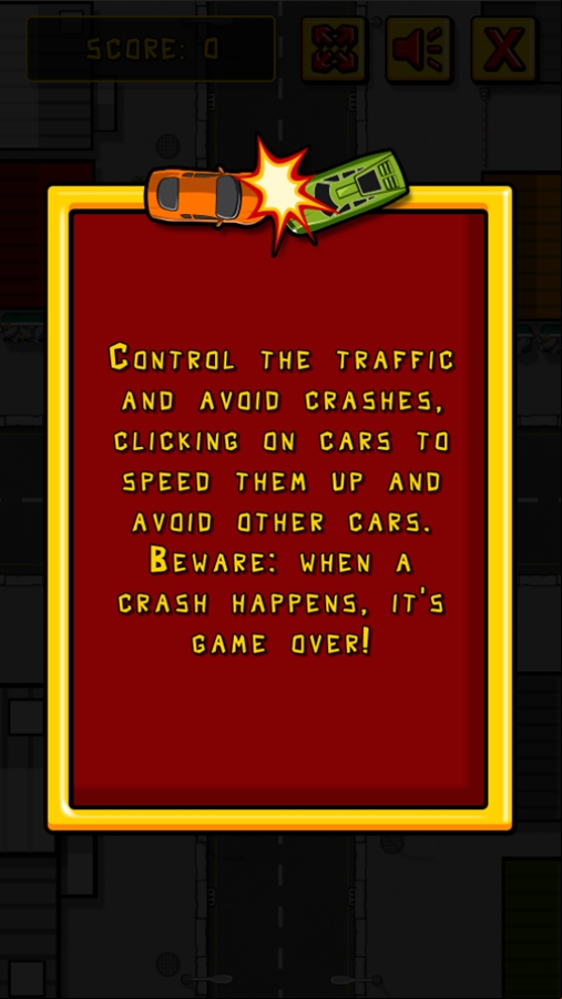 Car Crossing Game How To Play Screenshot.